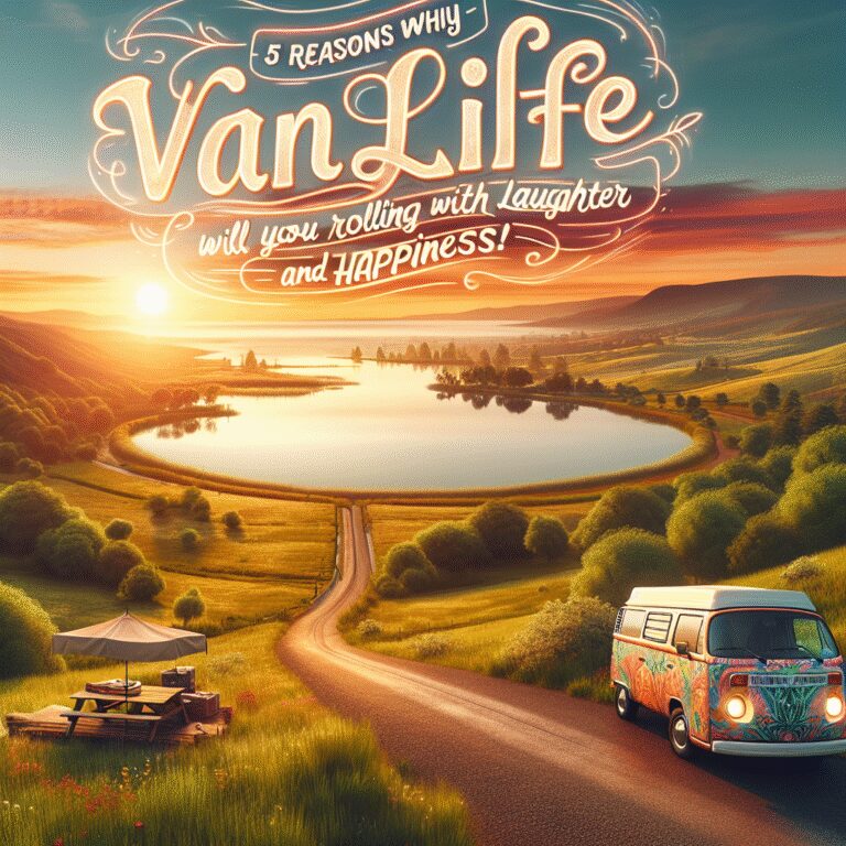 “5 raisons pour lesquelles la vanlife vous fera rouler de rire et de bonheur !”