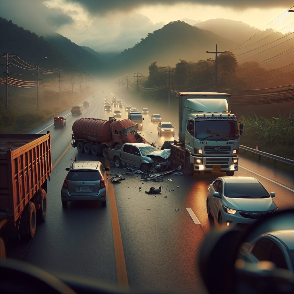 « Sur les routes de Thaïlande : un accident insolite et des rencontres inoubliables en camion aménagé « Sur les routes de Thaïlande : un accident insolite et des rencontres inoubliables en camion aménagé