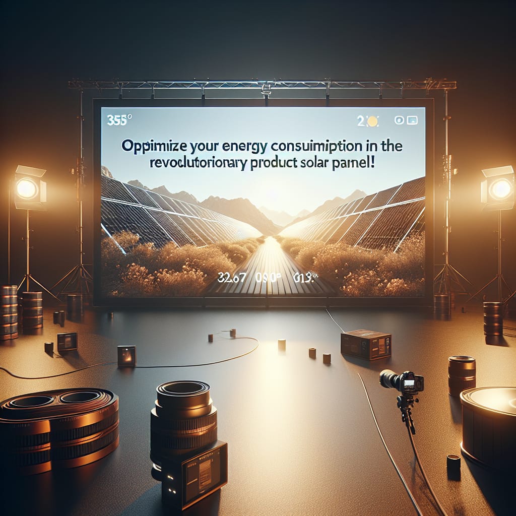 « Optimisez votre consommation d’énergie avec le nouveau produit révolutionnaire Solar Pannel ! » « Optimisez votre consommation d’énergie avec le nouveau produit révolutionnaire Solar Pannel ! »