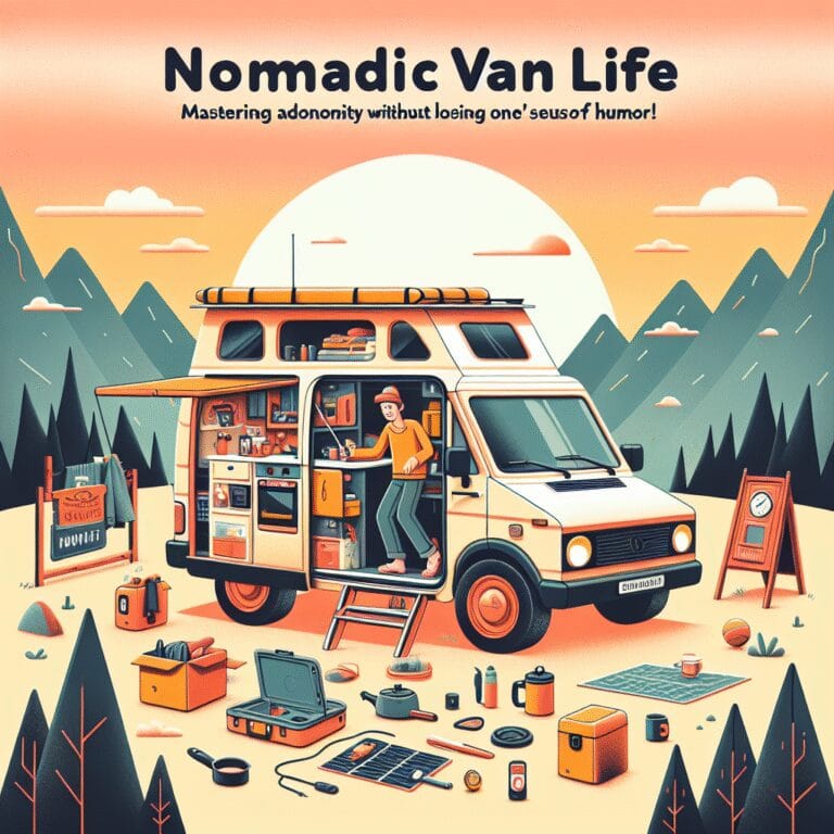 “La vie nomade en van : devenir un pro de l’autonomie sans perdre son sens de l’humour !”