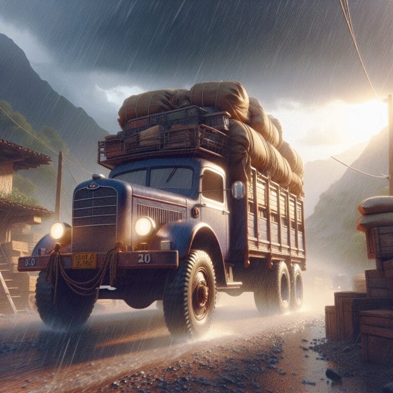 “Sur la route des épices en Inde: notre camion aménagé à l’épreuve des tempêtes” “Sur la route des épices en Inde: notre camion aménagé à l’épreuve des tempêtes”