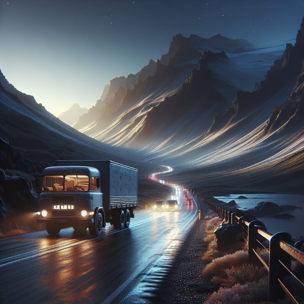 “Sur les routes d’Islande: une nuit au sommet du monde en camion aménagé” “Sur les routes d’Islande: une nuit au sommet du monde en camion aménagé”