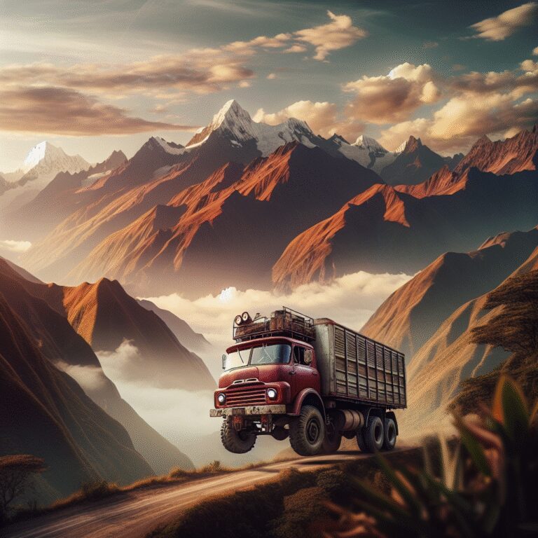 “Sur les routes d’Amérique du Sud avec notre camion aménagé : un mélange enivrant de rencontres et