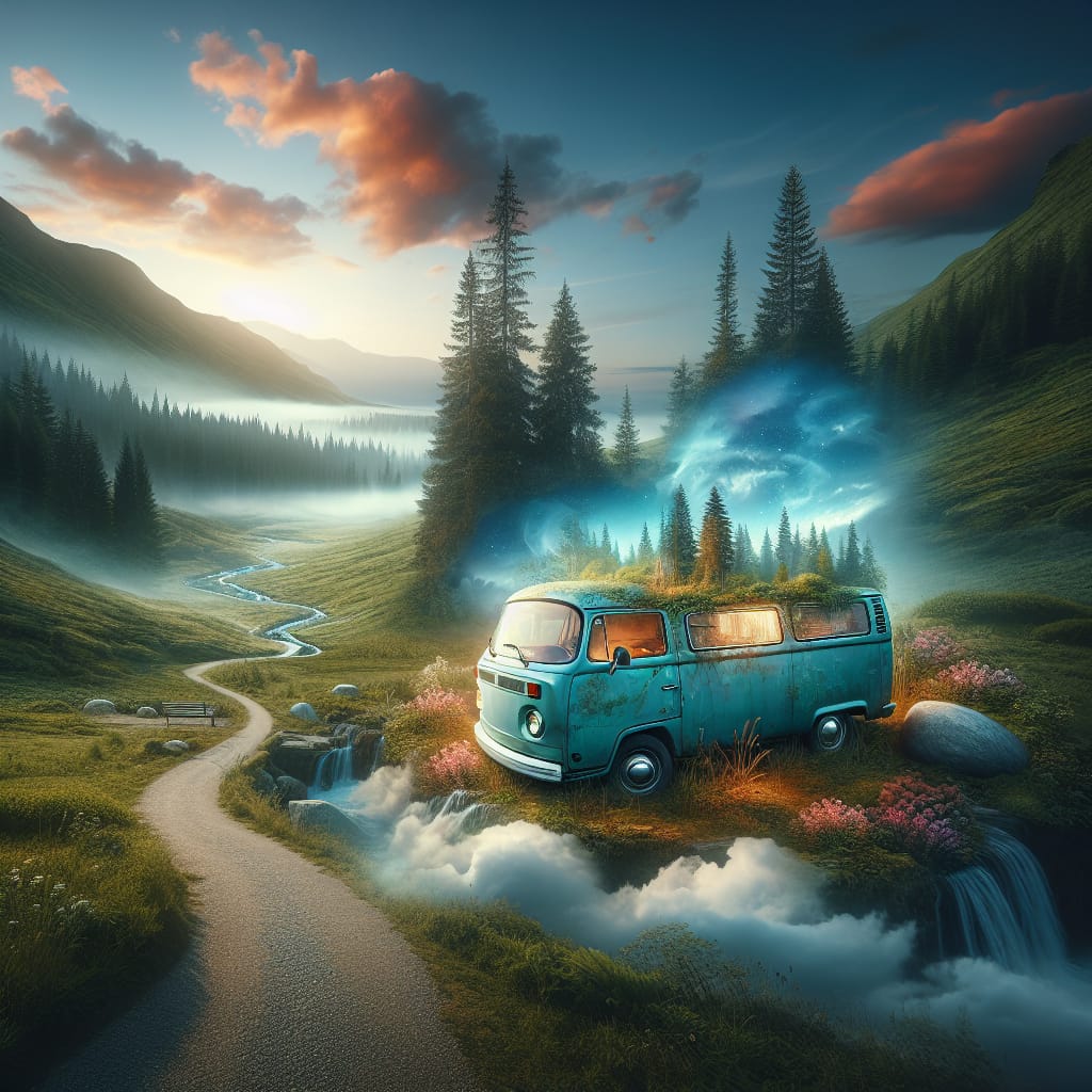 « La vanlife, où comment transformer une vieille camionnette en palace sur roues et devenir le roi du bitume » « La vanlife, où comment transformer une vieille camionnette en palace sur roues et devenir le roi du bitume »