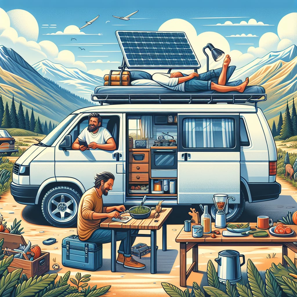 « Devenez un(e) pro de la vie nomade en van : comment être autonome et vivre à fond sur les routes « Devenez un(e) pro de la vie nomade en van : comment être autonome et vivre à fond sur les routes