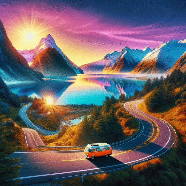 “La vanlife : quand rouler devient le meilleur remède contre la routine!”