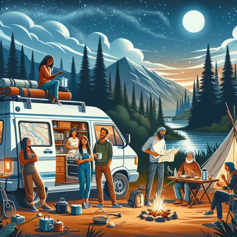 “Leçon de survie en van : comment être autonome et rigoler en voyage nomade !”