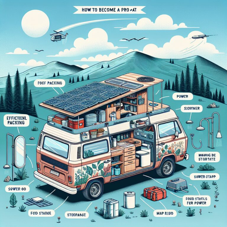“Comment devenir un pro de la vie nomade en van : astuces pour être autonome en toute circonstance !”