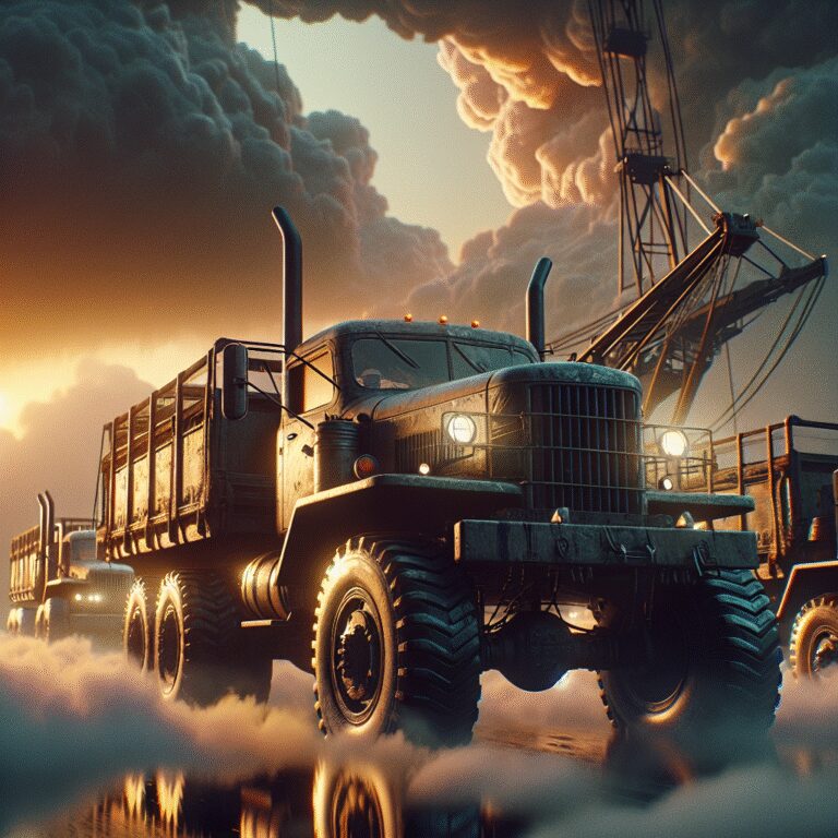 “Voyage à rebours : quand les camions poids lourds 4×4 s’envolent pour un tour du