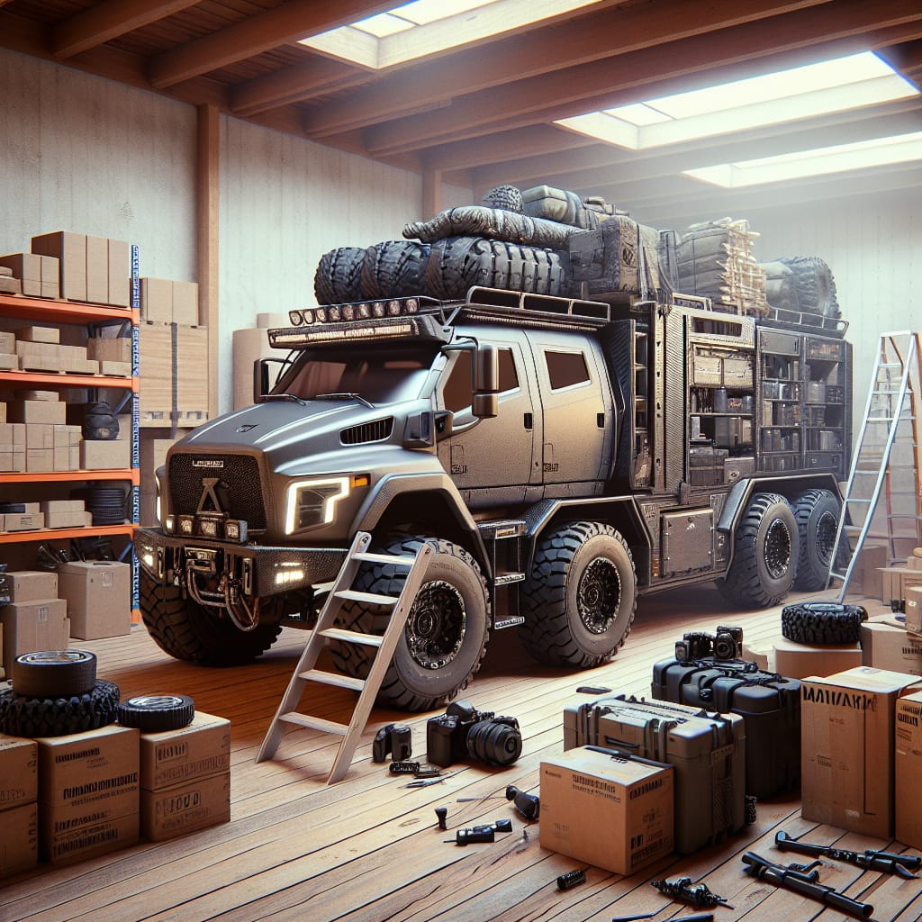 « Le défi de l’aménagement VASP : comment transformer un camion poids lourd en palace 4×4 d’exp « Le défi de l’aménagement VASP : comment transformer un camion poids lourd en palace 4×4 d’exp