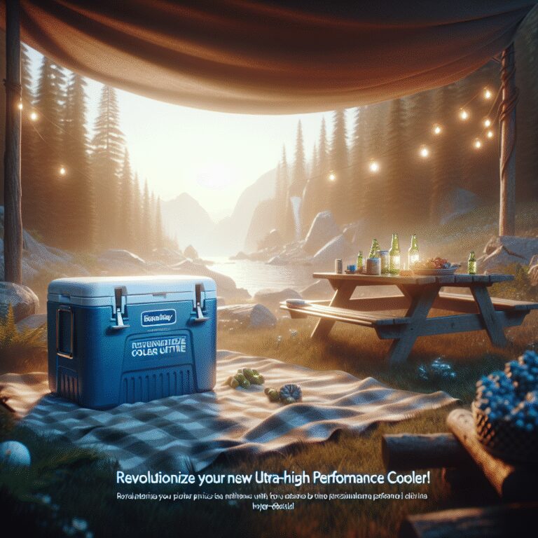 “Révolutionnez vos pique-niques avec la nouvelle Glacière ultra-performante !”