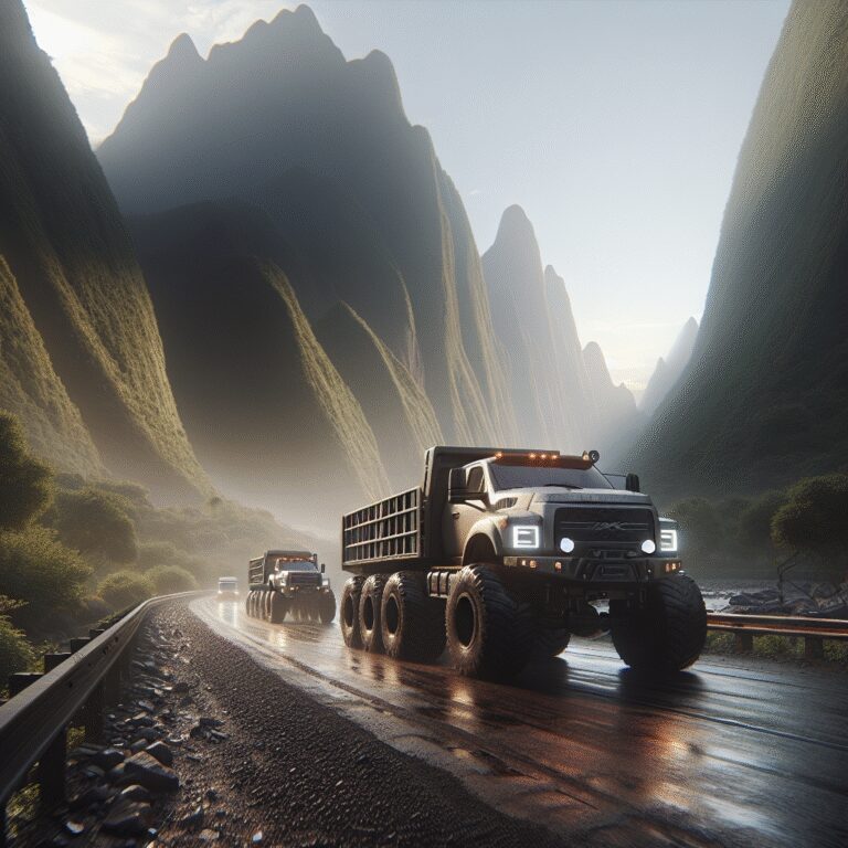 “La grande aventure des camions 4×4 poids lourd : quand la route devient une véritable expédition à travers