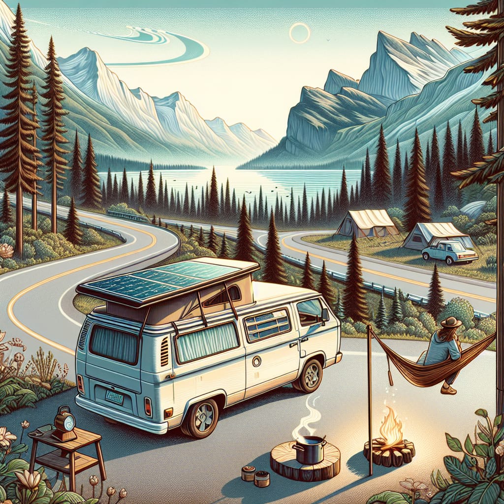 “De la route aux astuces : Comment être un nomade en van autonome et épanoui !” “De la route aux astuces : Comment être un nomade en van autonome et épanoui !”