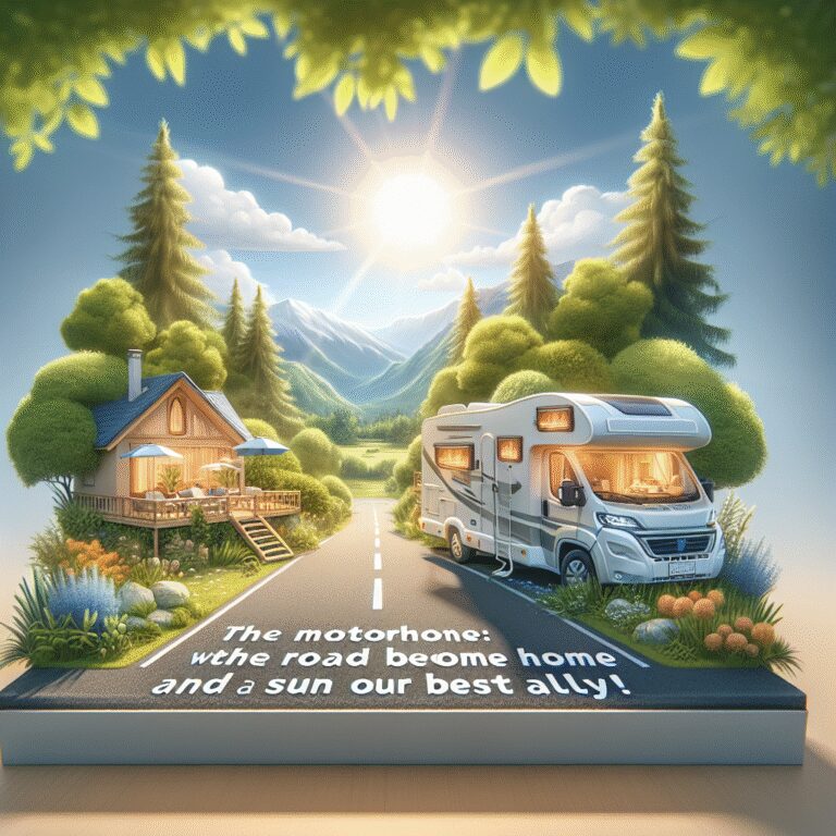 “Le camping car : quand la route devient notre maison et le soleil notre meilleur allié !”