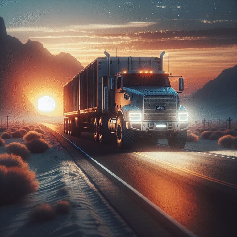 “Devenez le roi de la route avec votre camion poids lourd 4×4 en mode globe-trotter : un voyage