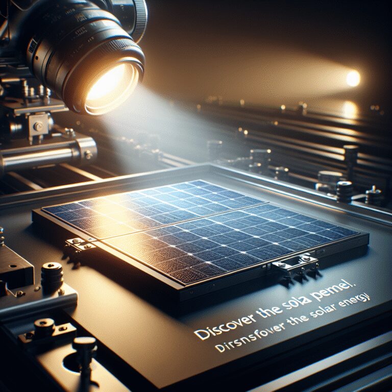 “Le produit révolutionnaire qui va transformer l’énergie solaire ! Découvrez le Solar Panel !”