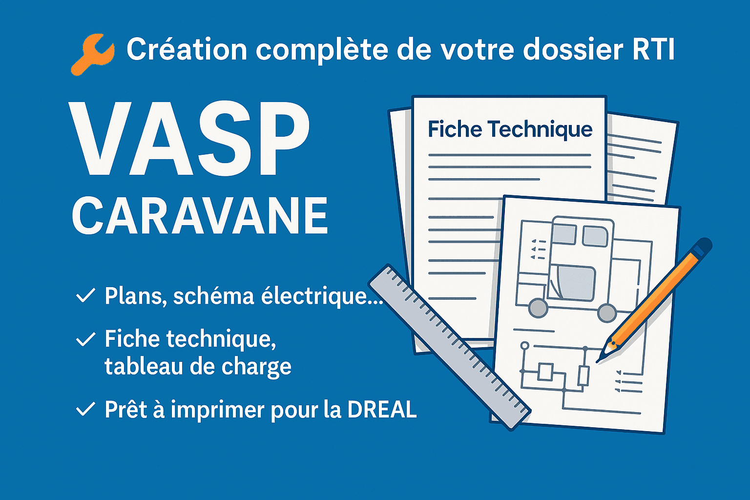 🔧 Création complète de votre dossier RTI – VASP Caravane 🔧 Création complète de votre dossier RTI – VASP Caravane