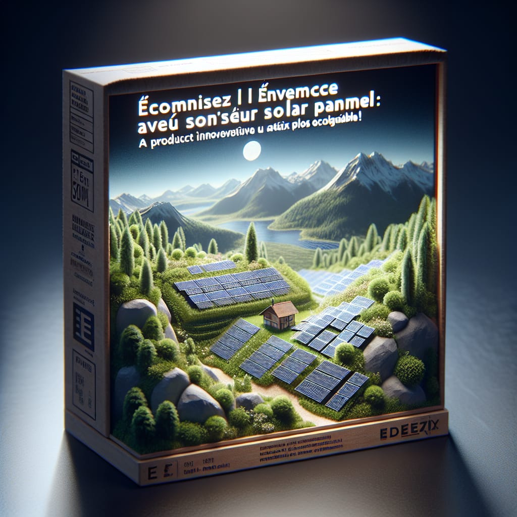 « Économisez de l’énergie avec Solar Pannel : un produit innovant pour un avenir plus écologique ! » « Économisez de l’énergie avec Solar Pannel : un produit innovant pour un avenir plus écologique ! »