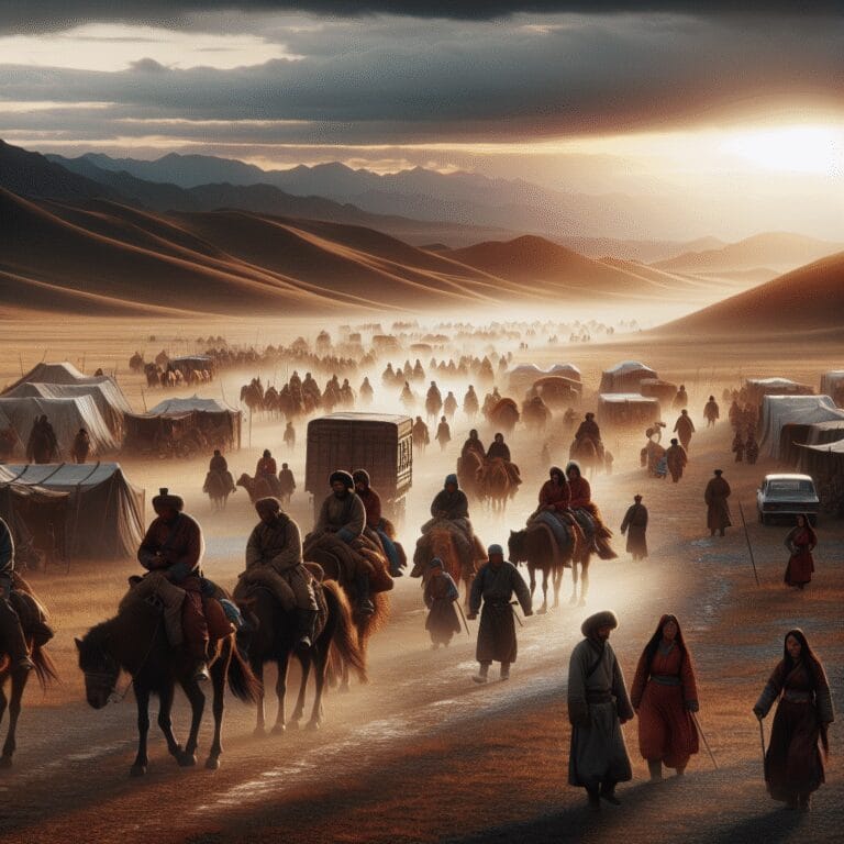 – “Rencontre avec les nomades en Mongolie”“Sur la route des épices en camion aménagé : une