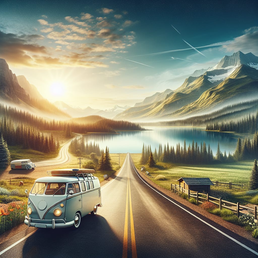 “Vanlife, ou comment voyager léger et plein d’esprit sur les routes de la liberté” “Vanlife, ou comment voyager léger et plein d’esprit sur les routes de la liberté”