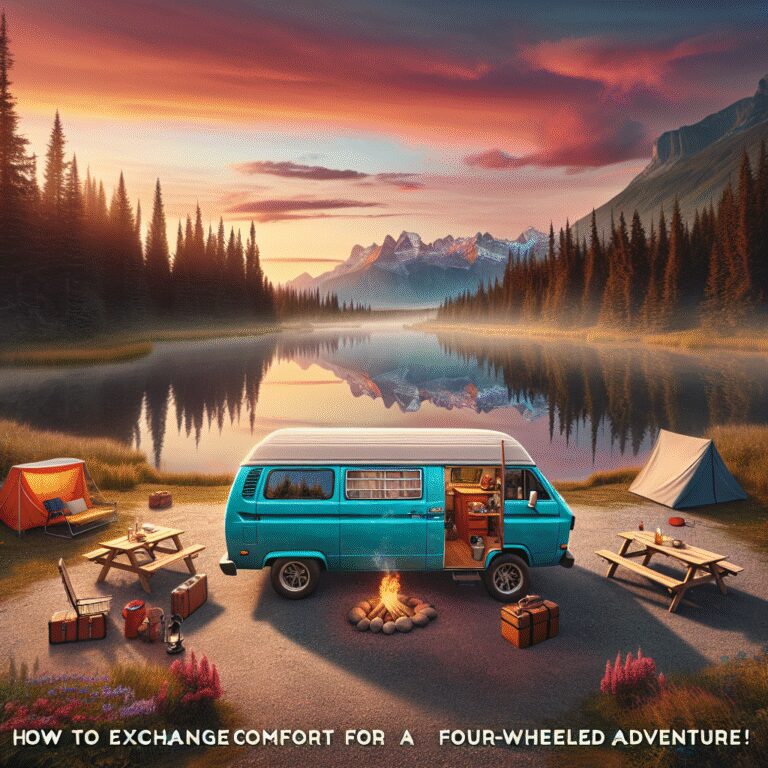 “La vanlife, ou comment troquer le confort pour l’aventure sur quatre roues!”