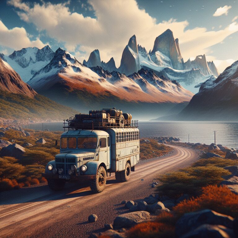 Podcast # ⠓Rouler au rythme de la Patagonie en camion aménagé : un voyage entre mer et montagnes Podcast # ⠓Rouler au rythme de la Patagonie en camion aménagé : un voyage entre mer et montagnes