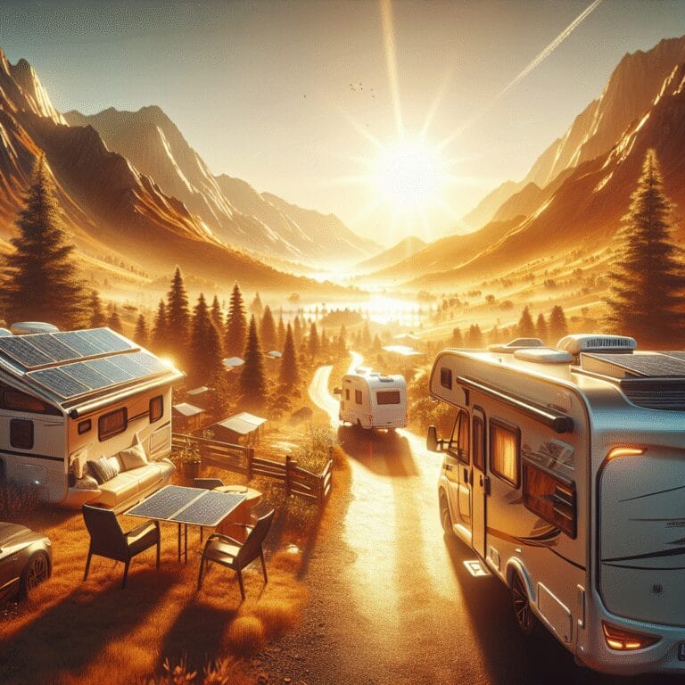 “Les secrets d’un voyage en camping-car réussi : misez sur le solaire et découvrez les nouveautés à bord !”