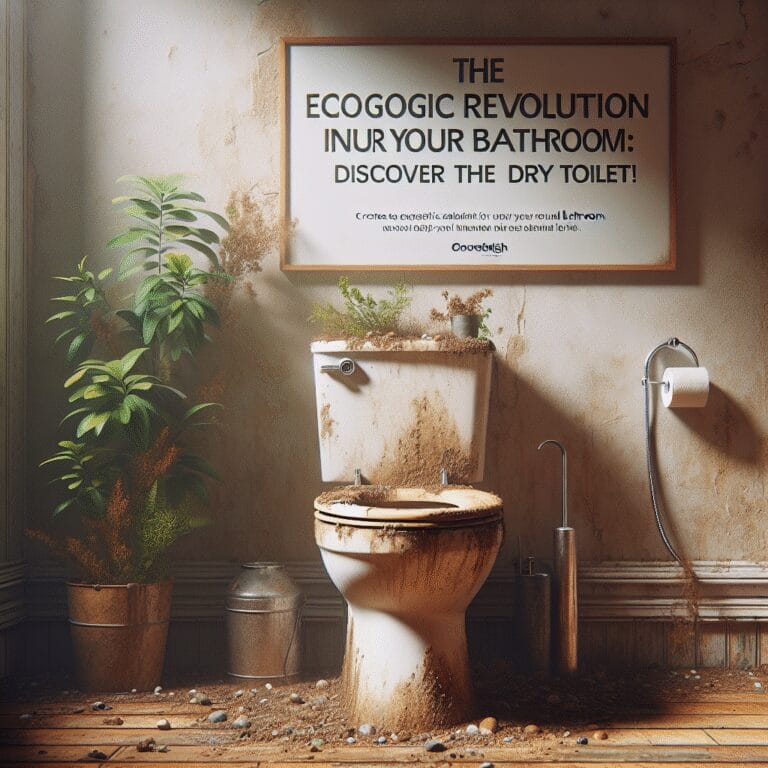 “La révolution écologique dans votre salle de bain : découvrez la toilette sèche !”