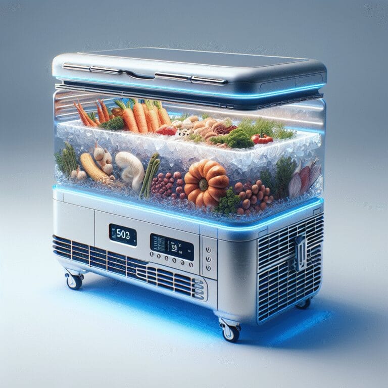 “La révolution glacée : découvrez la glacière qui va changer votre façon de conserver vos aliments !”