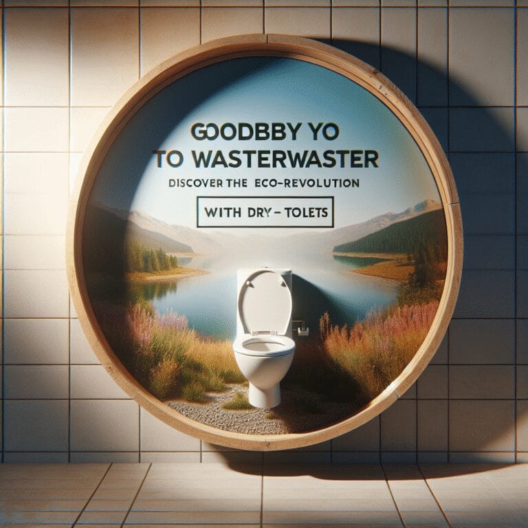 “Adieu aux eaux usées : découvrez la révolution écolo avec la toilette sèche !”