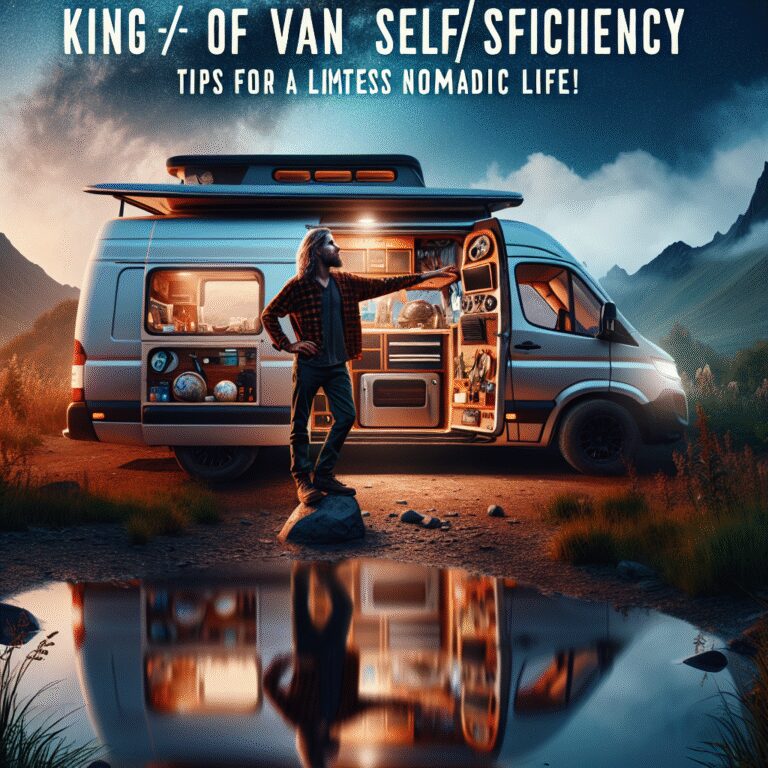 “Devenez le roi/la reine de l’autonomie en van : astuces pour une vie nomade sans limites !”