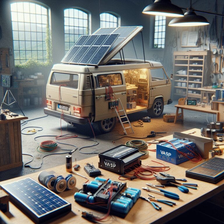 “TUTO AUTO CONSTRUCTION : Comment améliorer l’autonomie électrique de son véhicule aménagé grâce aux batteries