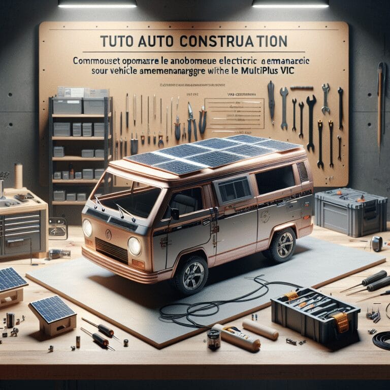 “TUTO AUTO CONSTRUCTION : Comment optimiser l’autonomie électrique de son véhicule aménagé avec le Multiplus Vic
