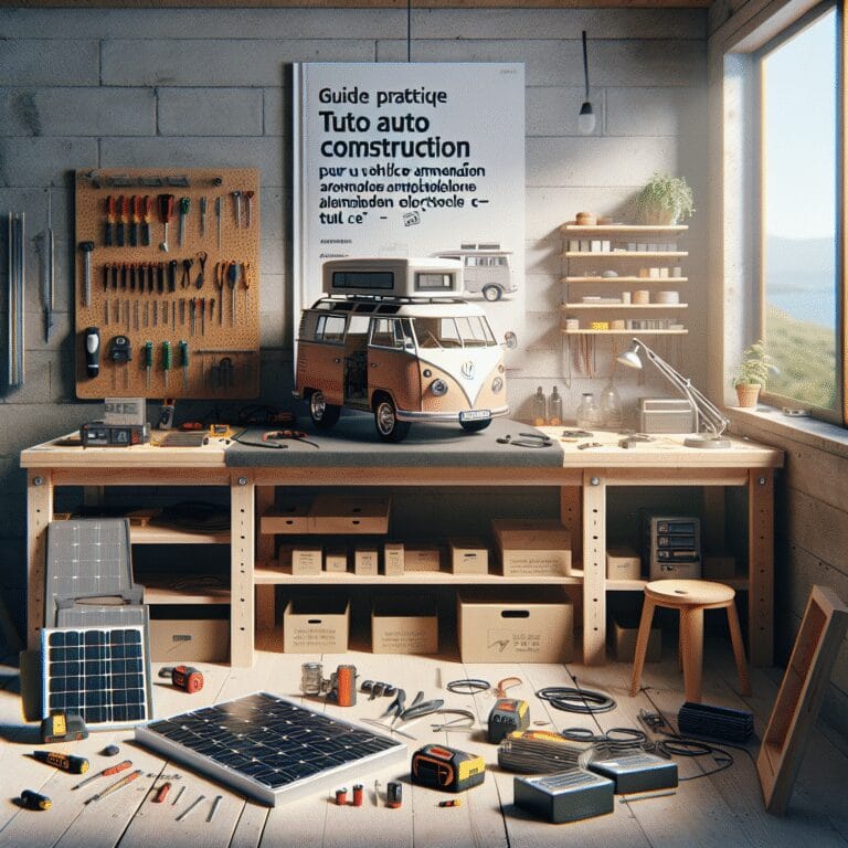 “Guide pratique : TUTO AUTO CONSTRUCTION pour un véhicule aménagé autonome en électricité – Tout ce