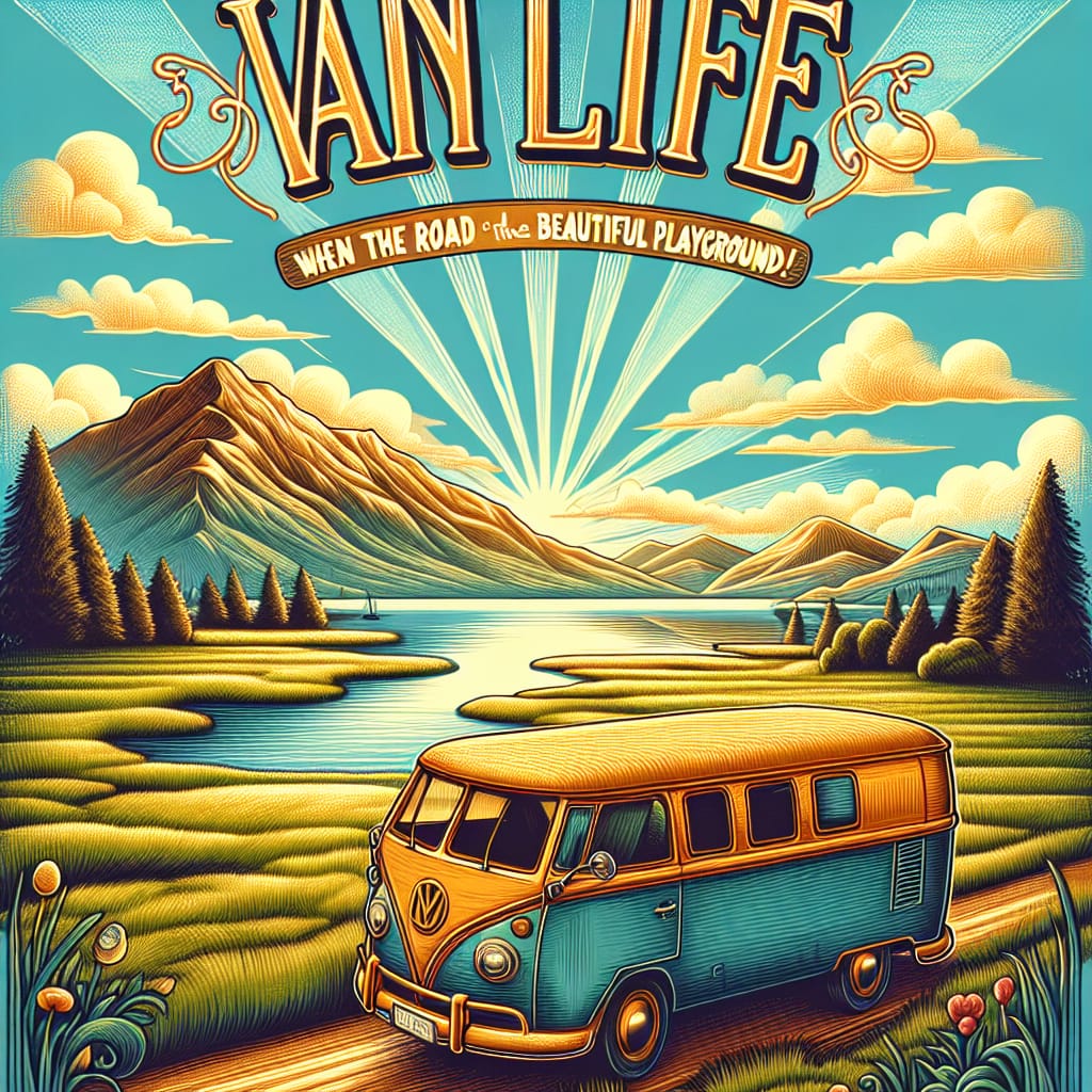 “La vanlife : quand la route devient le plus beau des terrains de jeu !” “La vanlife : quand la route devient le plus beau des terrains de jeu !”