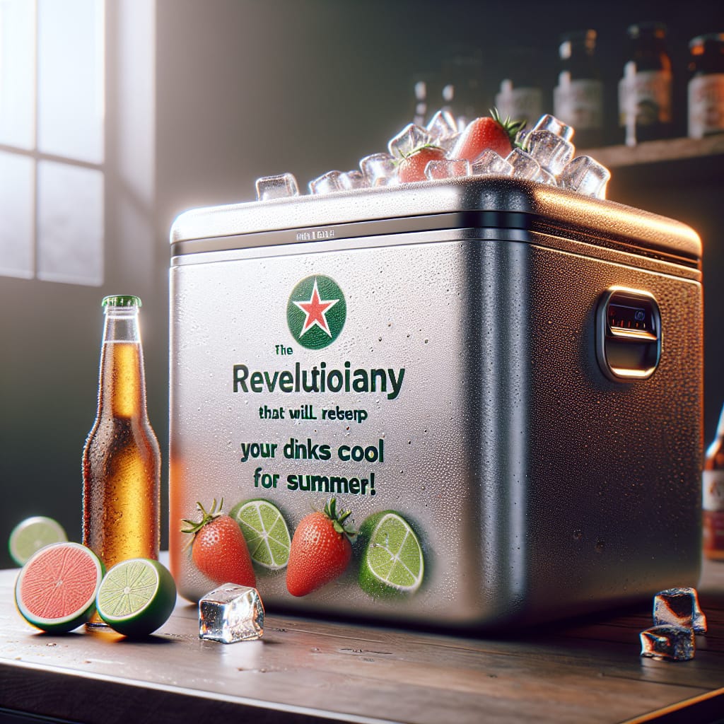 “La glacière révolutionnaire qui gardera vos boissons fraîches tout l’été !” “La glacière révolutionnaire qui gardera vos boissons fraîches tout l’été !”