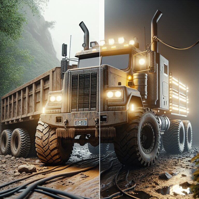 “Du poids lourd à l’aventure : découvrez comment transformer votre camion 4×4 en véritable vaisseau d