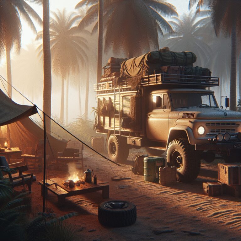 “Mes 5 secrets pour survivre en mode nomade : du camion aménagé à la vie sauvage !”