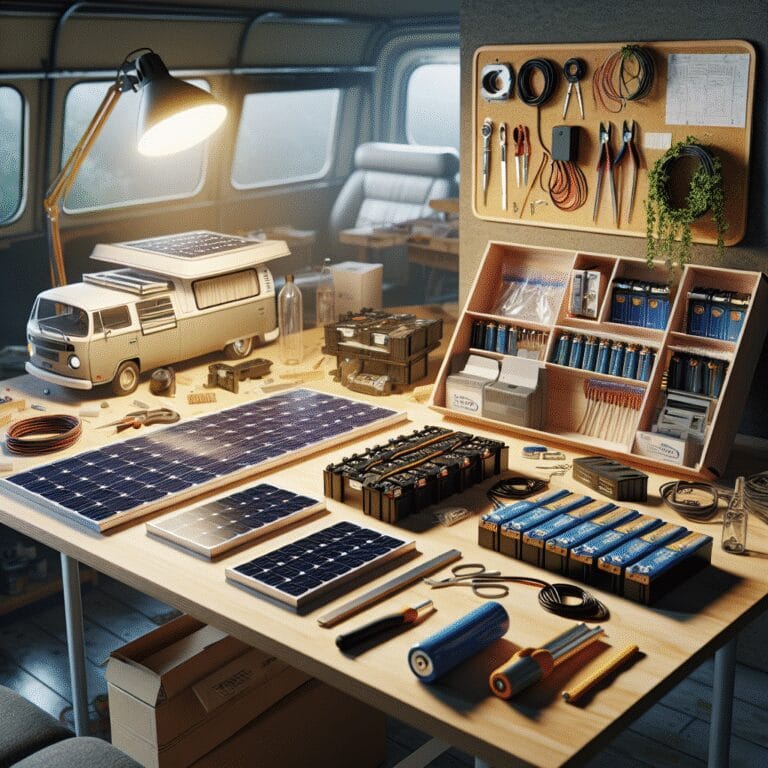 ” TUTO AUTO CONSTRUCTION : Comment optimiser l’autonomie électrique de votre VASP auto-caravane avec un panneau sol