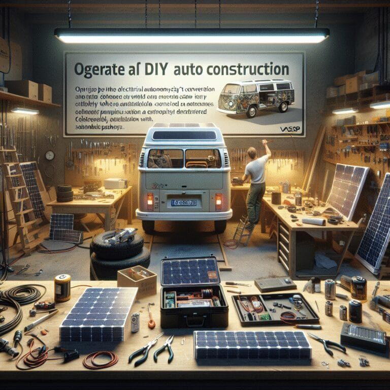 “TUTO AUTO CONSTRUCTION : Comment optimiser l’autonomie électrique de votre véhicule aménagé avec un panneau sol