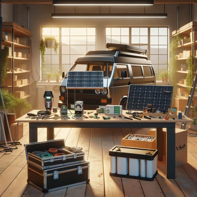 “Guide pratique : TUTO AUTO CONSTRUCTION pour une autonomie électrique optimale dans votre véhicule aménagé grâce au MP