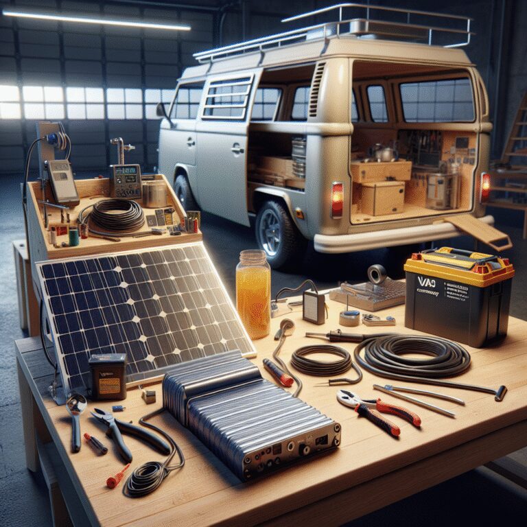 “TUTO AUTO CONSTRUCTION : Comment assurer une autonomie électrique optimale dans votre véhicule aménagé grâce à une batter