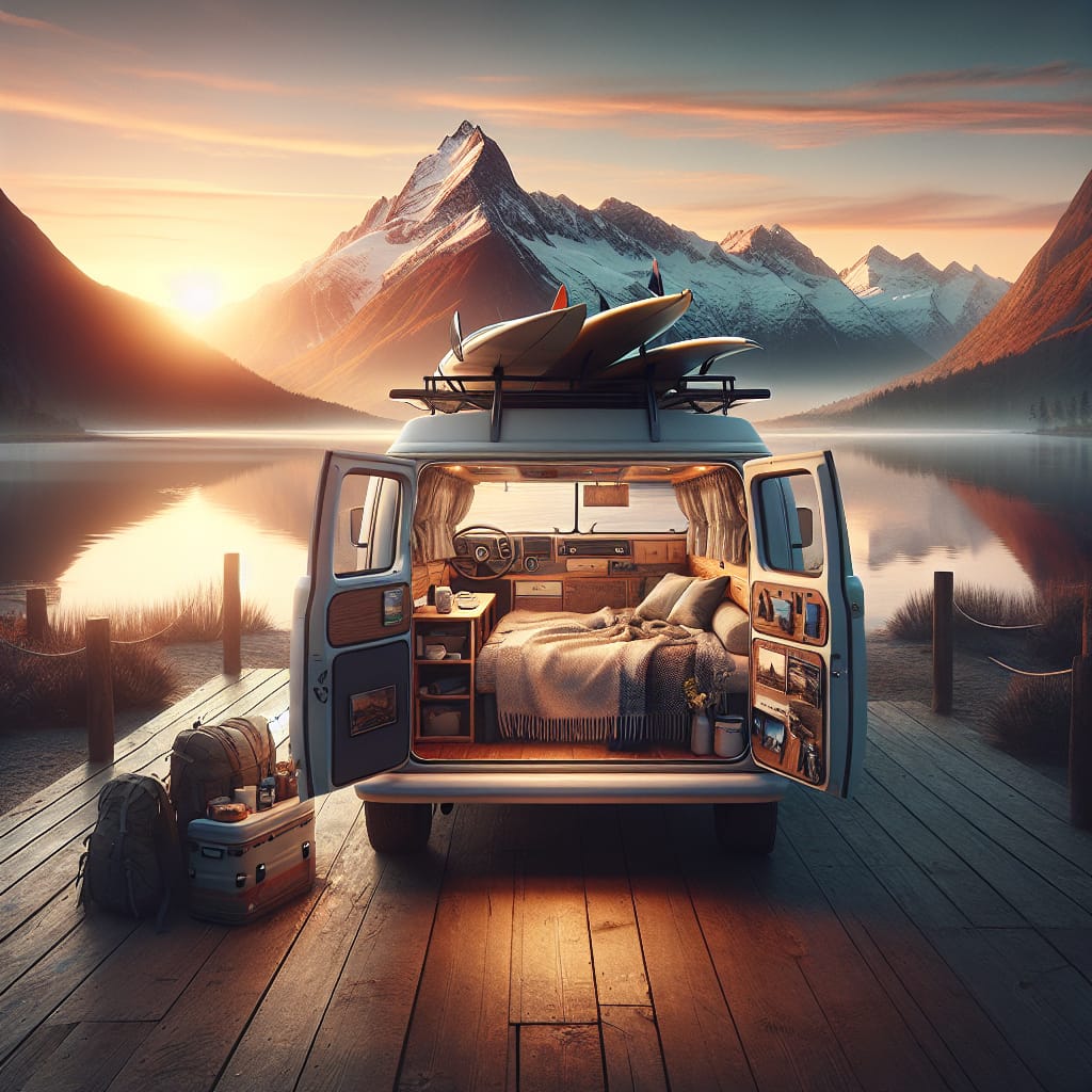“La vanlife : quand la route devient notre maison à 4 roues et notre liberté infinie !” “La vanlife : quand la route devient notre maison à 4 roues et notre liberté infinie !”