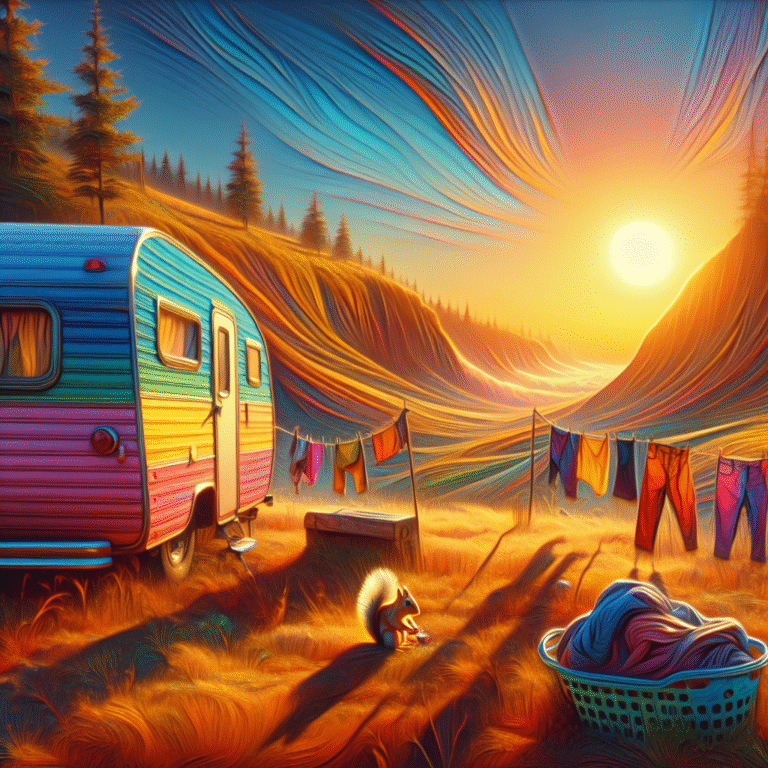 “De la roulotte à la route : les aventures hilarantes de la vanlife”