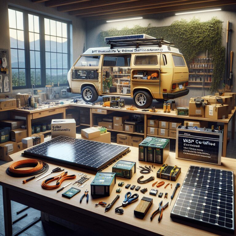 “Guide pratique : TUTO AUTO CONSTRUCTION pour une autonomie électrique optimale dans votre véhicule aménagé grâce aux pan