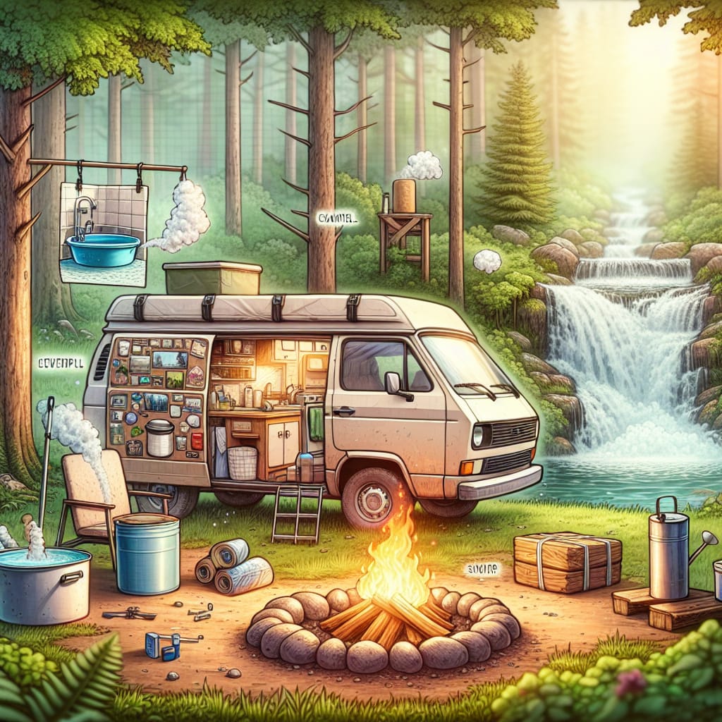 “La vie en van : comment être nomade et autonome avec ces astuces hilarantes !” “La vie en van : comment être nomade et autonome avec ces astuces hilarantes !”