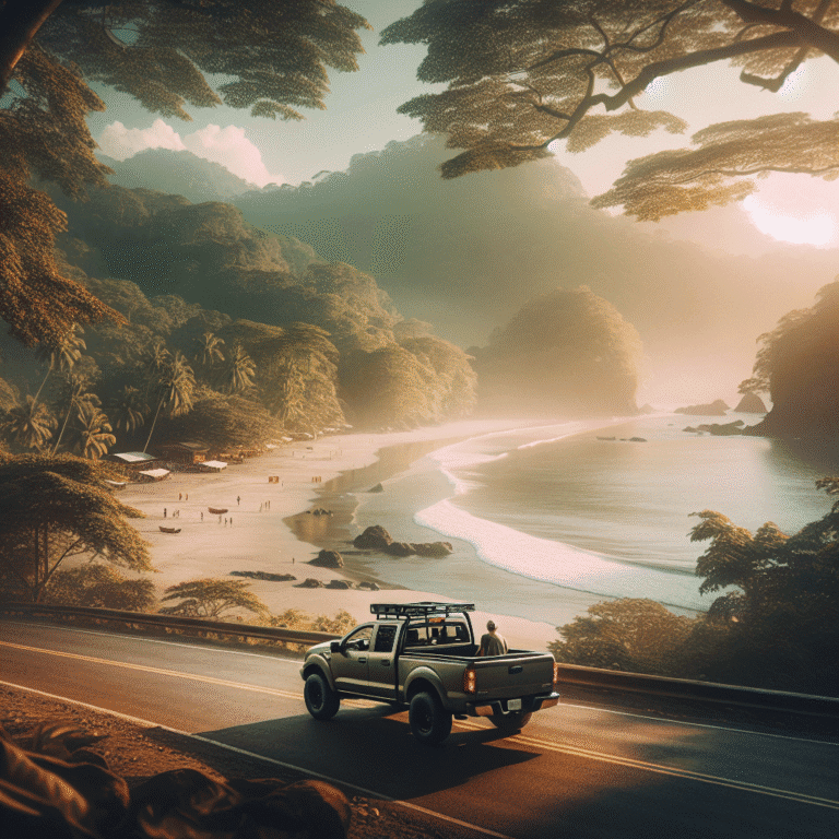 “Entre jungle et plages paradisiaques : mon road-trip au Costa Rica en camion aménagé”